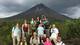 Landscape architecture students near the Arenal volcano in Costa Rica during spring break, when they visited Texas A&M’s Soltis Center for Research and Education to inventory the site for a design project.